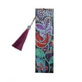 thumbnail image 2 of DIY Rhinestones Painting Bookmark Tassel Book Marks Retro Floral Embroidery DIY Craft Stationery, 2 of 9