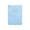 Light Blue, variant on WYBXZ Dark Blue Holographic A7 Notebook for College Student Planner, Starlight Faux Leather Journal for Purse or Pocket