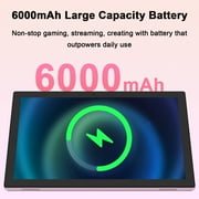 Tablet 10 inch, Newest Android 14 Tablet, 8GB+64GB+1TB Expand, Quad-Core Pink