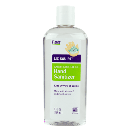 Flents Lil' Squirt™ Hand Sanitizer Gel - 8.0oz, Made in the USA (Case of 24)