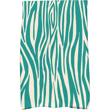 Simply Daisy 18" x 30" Wood Stripe Geometric Print Kitchen Towel