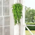thumbnail image 5 of Fake Fern Artificial Hanging Ferns, Ongmies Christmas Decorations Indoor, Hanging Ferns and Vines | Artificial Greenery for Wall Decor, 5 of 8