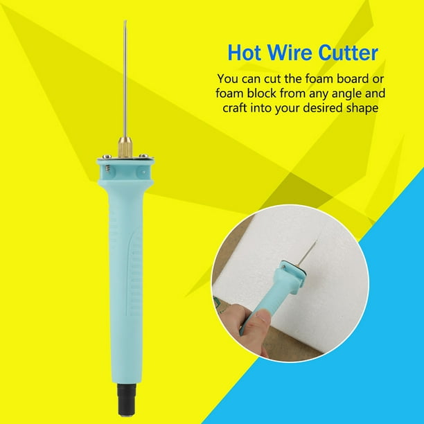 Máquina cortadora de espuma eléctrica para cortar poliestireno, kit de bolígrafo, herramienta de grabado manual (n.° 01)