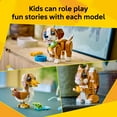 thumbnail image 6 of LEGO Creator 3 in 1 Cute Animals: Playful Puppy Building Toy for Girls & Boys, Ages 8+ - Birthday Gift for Kids - 3 Building Options, Dog, Squirrel, or Duck - 31382, 6 of 9