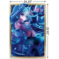 thumbnail image 3 of Hatsune Miku - Screens Wall Poster, 22.375" x 34", Framed, 3 of 3