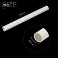thumbnail image 2 of Uxcell Rigid Round Pipes High Impact for Water Pipe Crafts Cable Sleeve White 27.2mm x 32mm, 2 of 6