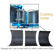 INTSUPERMAI Hammer Crusher Rock Crushing Machine Stone Ore Shatter Grinder Coal Glass Milling Machine 220V