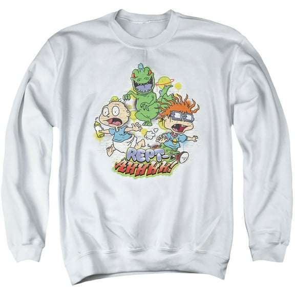 Rugrats Tommy and Chucky Rept-Ahhhhh! Unisex Adult Crewneck Sweatshirt