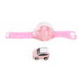 thumbnail image 3 of RC Cartoon Watch Vehicle, Skin Friendly Strap Watch RC Car Toy 2.4G Prevent Interference Sensitive Wearable  for 3 Years Old Above Upgrade Model Pink, 3 of 7