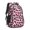 Black and Pink Leopard Print-3, variant on Black and Pink Leopard Print Cute School Backpack Bag with Padded Back and Adjustable Shoulder Straps 16.9 X 12.6 X 5.9 Inches