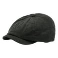 thumbnail image 2 of ZHOGXU Beret Hat For Women And Men Solid Color Retro Style Fashion Windproof Comfortable Caps For Autumn Winter Daily Wear Black One Size, 2 of 5