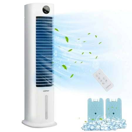 

Costway 42 Portable Air Cooler 3-in-1 Cooling Tower Fan w/9H Timer Remote