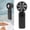Black, variant on BIMZUC Handheld High Speed Fan Semiconductor Cooling Fan 100 Speed Levels Foldable Neck Fan Black, 7.48 inches / 19 cm