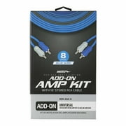 Metra WM-AAK-8 Universal Add an Amp Stereo Wiring Kit with 8 Gauge Wire
