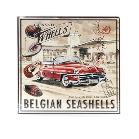 The Belgian chocolate seashells 8.8 oz