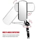 thumbnail image 2 of 2 Pack Bike Rear View Mirror Adjustable Rotate Mirror Wide Angle Rear View Aluminum Alloy Safety Rearview Mirror, 2 of 5