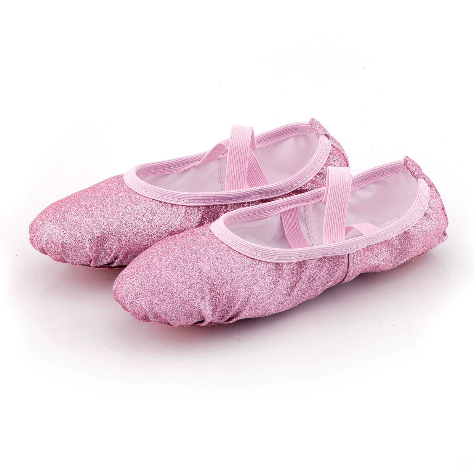 Ketyyh chn99 Toddler Ballet Shoes Ballet Shoes for Girls Warm Dance Ballet Performance Indoor Shoes Yoga Pink 9.5 Toddler