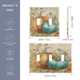 thumbnail image 2 of 3-Hole Switch Plate Cover Faceplates Covers Smooth Rounded Corners Whimsical Watercolor Pumpkins, 2 of 7