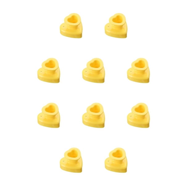 Yuarrent Molde de repujado para donas, utensilios antiadherentes, herramientas de decoración de pasteles, manualidades multifuncionales, troquel de En forma de corazón 10piezas Yuarrent CBP443882
