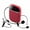 Red, variant on 10W Wired/UHF Wireless Mini Fashion Microphone Guide Headset Teaching Lecture Dedicated Portable Amplifier ,Powerful Voice Amplifier
