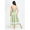 thumbnail image 3 of Vestido campesino Roman Fashion /Juvenil, 12187 (Verde cuadros) verde CH, 3 of 6