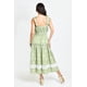 thumbnail image 3 of Vestido campesino Roman Fashion /Juvenil, 12187 (Verde cuadros) verde CH, 3 of 6