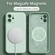 thumbnail image 2 of Para iPhone 13 Pro Max para Magsafe funda de carga inalámbrica magnética iPhone 11 12 mini X XR XS 8 Plus SE 2020 funda de silicona líquida Tan Jianjun unisex, 2 of 2