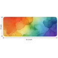 thumbnail image 7 of Rainbow Tie Dye Ink Pattern Kitchen Rug Mat,Kitchen Runner Rugs Non Skid Washable,Decorative Kitchen Floor Mats for Kitchen,Sink,Laundry,17"x47.2", 7 of 7