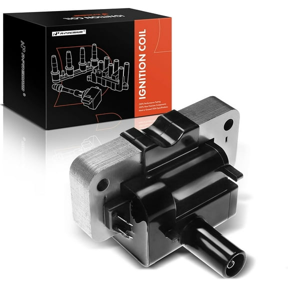 A-Premium Engine Ignition Coil with 2 Pins Plug