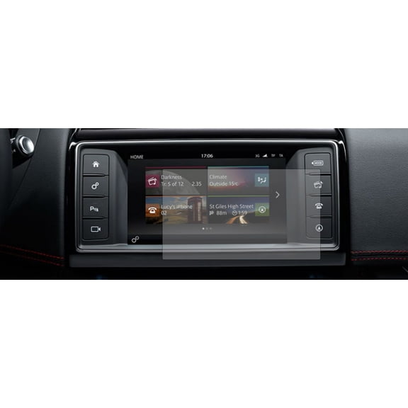 PcProfessional Screen Protector (Set of 2) for 2019 2020 Jaguar F-Pace E-Pace F-Type XE XF 8 inch Infotainment Touch Screen Display Anti Glare Anti Scratch Filters UV