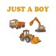 thumbnail image 2 of Boys' Cotton T-Shirt - "Just a Boy Who Loves Trucks, excavators, and Tractors" Graphic, Comfortable Casual Round Neck, Short Sleeve Tee for Summer, Boy T Shirt, 2 of 7