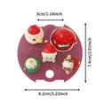 thumbnail image 2 of Large Diameter Snowman Old Man Soft Plug Three Cover for Festive Party Cups and Mugs, 2 of 6