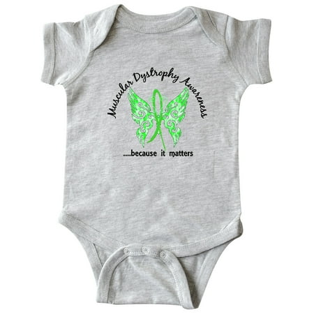 

Inktastic Muscular Dystrophy Butterfly 6.1 Gift Baby Boy or Baby Girl Bodysuit