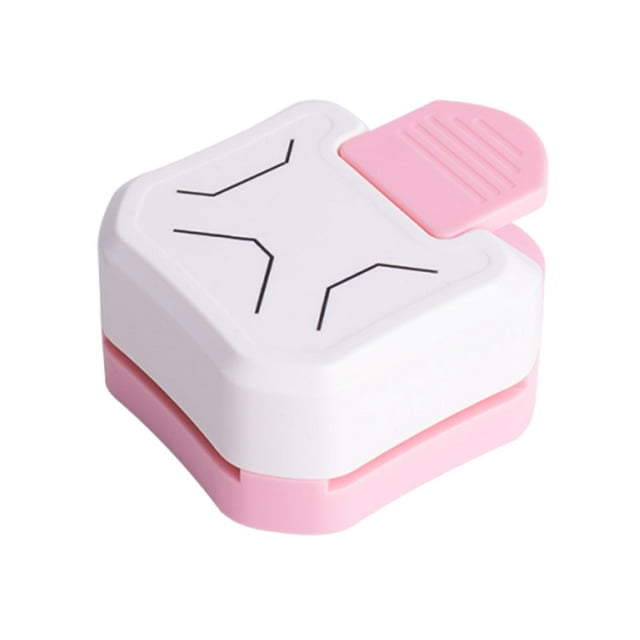 Btomtd 3-in-1 Cardboard Cutters And Corner Trimmers Paper Cutters Photo Trimmers And Corner Cutters Multi-angle Right Angle Corner Rounders, pink