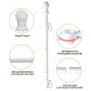 WEGFTDUOP Christmas Decor Wall Mounted Flagpole Kit With Winding 360 Degree Rotating Ring Stainless Steel Flagpole Kit Suitable For Houses Gardens Courtyards Outdoor Fences Christmas Ornaments