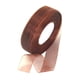 thumbnail image 1 of Cinta de satén transparente de poliéster de 50 yardas para embalaje de joyería y regalo. café, 1 of 8