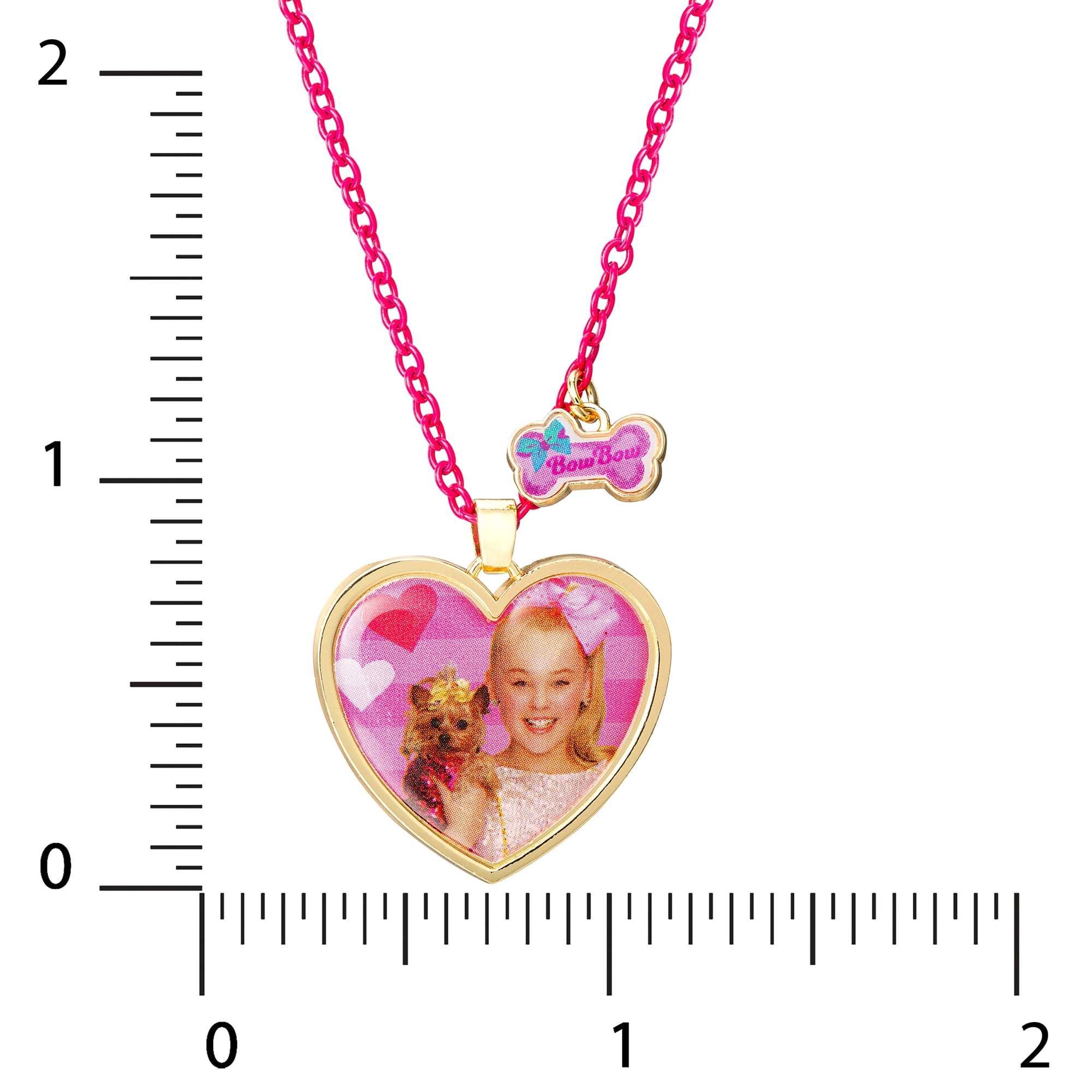 Nickelodeon Jojo Siwa Best Friend Necklaces Pink Hair Bow For You and For  Me NEW | eBay