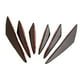 thumbnail image 1 of 6 unids/set separadores de aletas divisoras de parachoques delantero negro para coche Universal Cola Spoiler delantero universal, 1 of 8