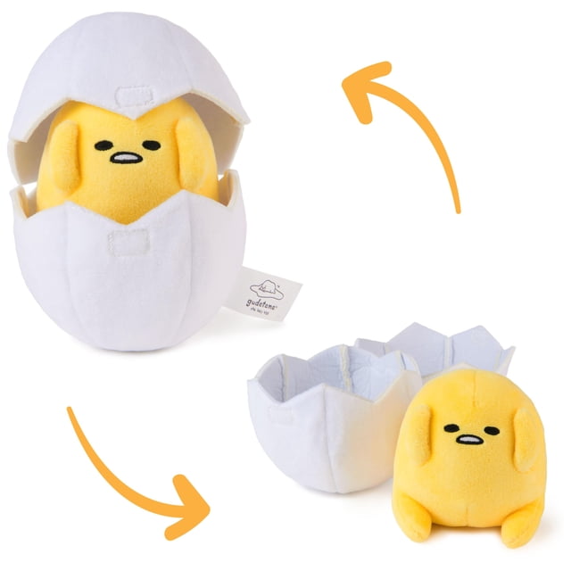 Peluche GUND Sanrio Gudetama The Lazy Egg, 13 cm, de peluche