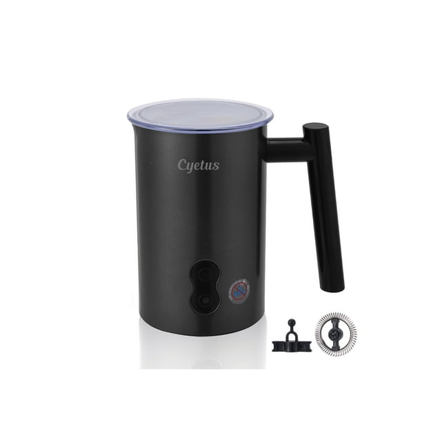 CYETUS Milk Frother and Steamer, 4 in 1 Automatic Milk Foam for Hot and