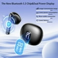 thumbnail image 7 of Wireless Earbuds, 2025 Bluetooth 5.4 Headphones Hi-Fi Stereo 3D Bass Ear Buds, 4 ENC Noise Cancelling Mic, 36Hrs USB-C in-Ear Earphones, IP7 Waterproof Workout Sport for Laptop Pad Android iOS, 7 of 7