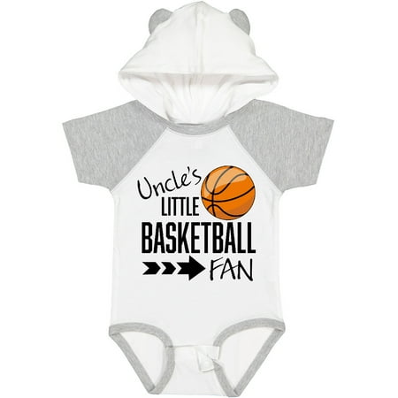 

Inktastic Uncle s Little Basketball Fan Gift Baby Boy or Baby Girl Bodysuit