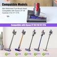 thumbnail image 2 of Mini Motorized Tool Brush Head for  V7 V8 V10 V11 V15 Cordless Vacuum Cleaner Head Anti-Tangle Pet Hair Attachment for Bed, Couch, Car, Carpet &Curtain, 2 of 7