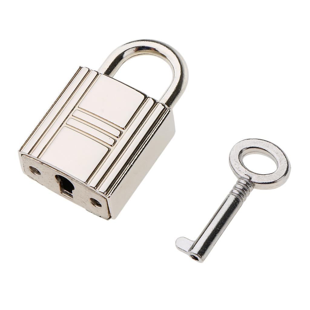 Details about   3PCS Metal Square Padlocks with Key Fits for Suitcase & Cabinet 