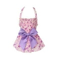 thumbnail image 2 of CBFFDC Robe de Princesse pour Animaux de Compagnie Costume de Princesse avec Nœud Papillon, Confortable et Doux, 2 of 6