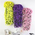 thumbnail image 3 of Artificial Silk Wisteria Hanging Flowers Garland Realistic Reusable Fake Floral Decor for Wedding Home Garden Wall Door Basket 70cm Length, 3 of 4