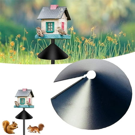 Wrap Around Squirrel Guard Baffles, Bird Feeder Squirrel Proof Baffle ...