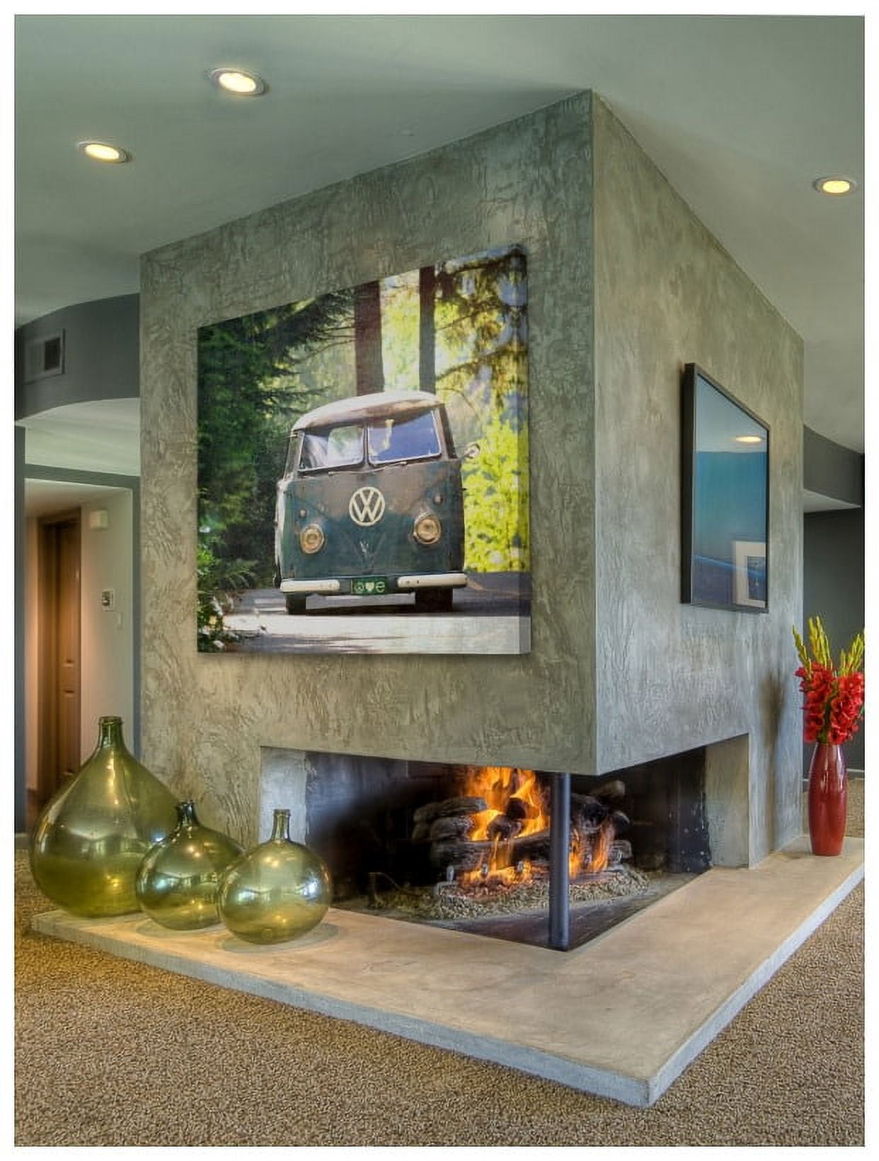 Marmont Hill "Peace Love Nature" by Robert Dickinson Painting Print on Canvas