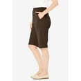 thumbnail image 3 of Woman Within Plus Size 7-Day Knit Bermuda Shorts, 3 of 3