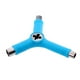 thumbnail image 1 of Herramienta Multifuncional Macarena para Patineta Longboard Y Destornillador Color Negro Azul, 1 of 6